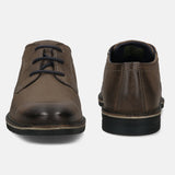 Merlo Grey Nubuck Leather Casual Shoes
