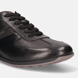 Thorello Black Leather  Sneakers