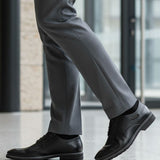 bugatti Mero black  Premium Leather Comfort Derby Formal shoes