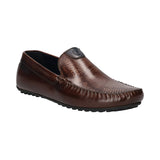 bugatti Tresmo Brown  Premium Leather Comfort Slip-Ons Casual