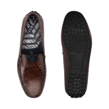 bugatti Tresmo Brown  Premium Leather Comfort Slip-Ons Casual