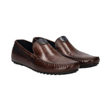 bugatti Tresmo Brown  Premium Leather Comfort Slip-Ons Casual