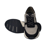 Kensingtone Dark Blue & Light Grey Suede Leather Sneakers