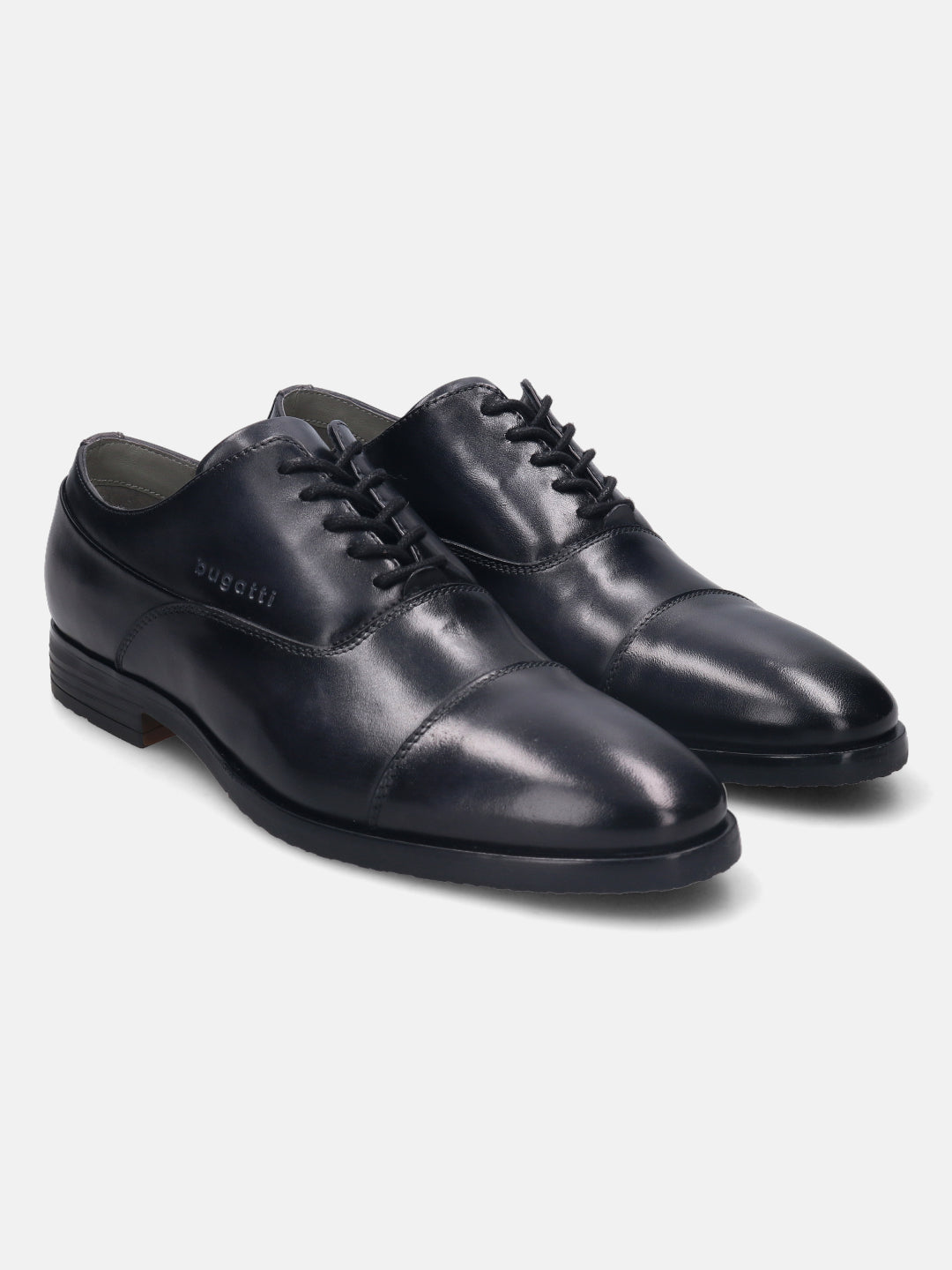 Lanzo Dark Grey Oxford Shoes - Bugatti Shoes – bugatti Shoes India