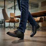 bugatti Zavinio Dark Green  Premium Leather Comfort Derby Formal shoes