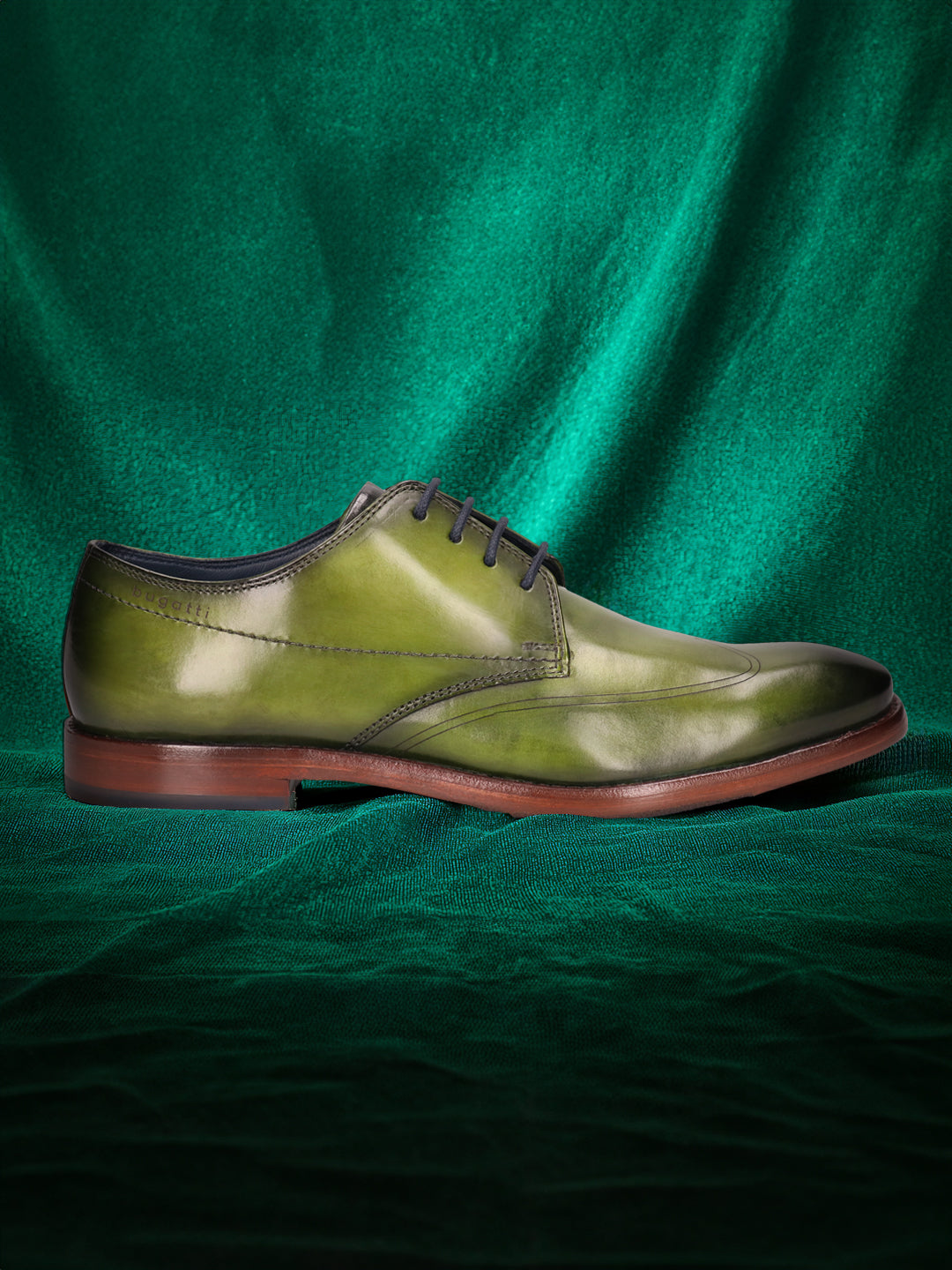 Oxford Derby Shoe Style Patina Derbies Gold Bugatti Mansaro Green Premium Leather Comfort Derby Formal Shoes Oxford Derby Shoe Style Patina Derbies Gold Bugatti Mansaro Green Premium Leather Comfort Derby Formal Shoes