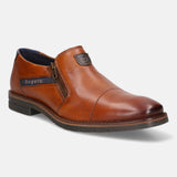 Merlo Revo Cognac Leather Loafers