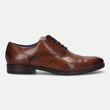 Lena Cognac Oxford Shoes