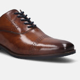 Lena Cognac Oxford Shoes