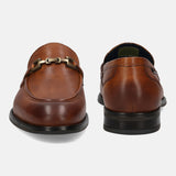 Kirck Cognac Leather Formal Slip-Ons
