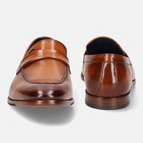 Rico Cognac Leather Formal Slip-Ons