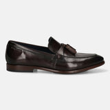 Bugatti Rico Dark Brown Premium Leather Comfort Slip-On Formal