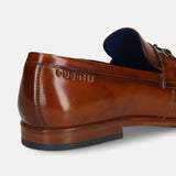 Bugatti Rico Cognac Premium Leather Comfort Slip-On Formal