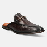 bugatti Brown Premium Leather Slip-ons Formal