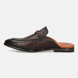 bugatti Brown Premium Leather Slip-ons Formal