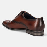 Matina Mid-Brown Leather Formal Oxford Shoes
