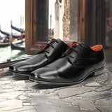 bugatti Margo Black  Premium Leather Comfort Derby Formal shoes