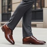 Bugatti Margo Cognac Premium Leather Comfort Derby Formal Shoes