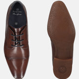 Bugatti Margo Cognac Premium Leather Comfort Derby Formal Shoes