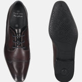 Bugatti Margo Bordo Premium Leather Comfort Derby Formal Shoes
