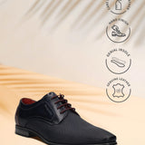 Bugatti Margo Dark Blue Premium Leather Comfort Derby Formal Shoes