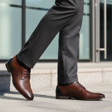 Bugatti Margo Brown Premium Leather Comfort Derby Formal Shoes