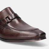Margo Brown Leather Formal Slip-Ons