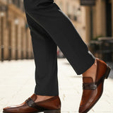 Bugatti Margo Cognac Premium Leather Comfort Slip-On Formal