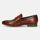Bugatti Margo Cognac Premium Leather Comfort Slip-On Formal