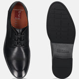 Bugatti Amros Black Premium  Leather Comfort  Derby Formal Shoes