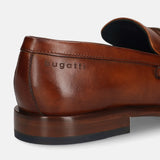 bugatti Cognac Premium Leather Slip-ons Formal