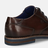 bugatti Laci Light Dark Brown  Premium Leather Comfort Derby Formal shoes