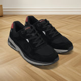 bugatti Parry black  Premium Leather Comfort Athileisure Sneakers