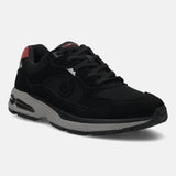 bugatti Parry black  Premium Leather Comfort Athileisure Sneakers