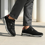 bugatti Parry black  Premium Leather Comfort Athileisure Sneakers