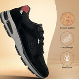 bugatti Parry black  Premium Leather Comfort Athileisure Sneakers