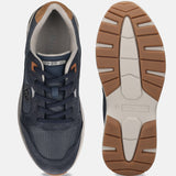 bugatti Parry dark blue  Premium Leather Comfort Athileisure Sneakers
