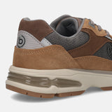 bugatti Parry cognac  Premium Leather Comfort Athileisure Sneakers