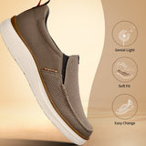 bugatti Astra taupe Comfort Slip-Ons Casual
