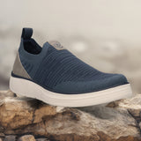 bugatti Astra blue Comfort Slip-Ons Casual