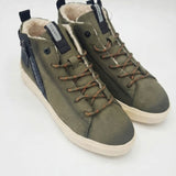 Bugatti Gunter Evo Green Comfort High Top Sneakers
