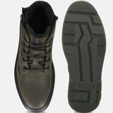 Bugatti Drake Dark Green Premium Leather Comfort Casual Boots