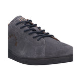 Carmelo Dark Grey Suede Leather Sneakers
