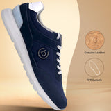 bugatti Atus Dark Blue Comfort Sneakers