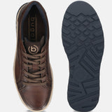 Bugatti Exeter Dark Brown Premium Leather Comfort Sneakers