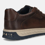 Bugatti Exeter Dark Brown Premium Leather Comfort Sneakers