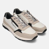 bugatti Jerit Beige Comfort Sneakers