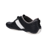 bugatti Chambao Black  Premium Leather Comfort Sneakers
