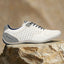 Men's Bugatti stitched white leather shoes with a round toe , a tpr outsole , and laces fastening.