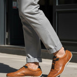 bugatti Canario cognac  Premium Leather Comfort Sneakers